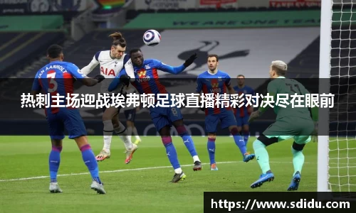 热刺主场迎战埃弗顿足球直播精彩对决尽在眼前